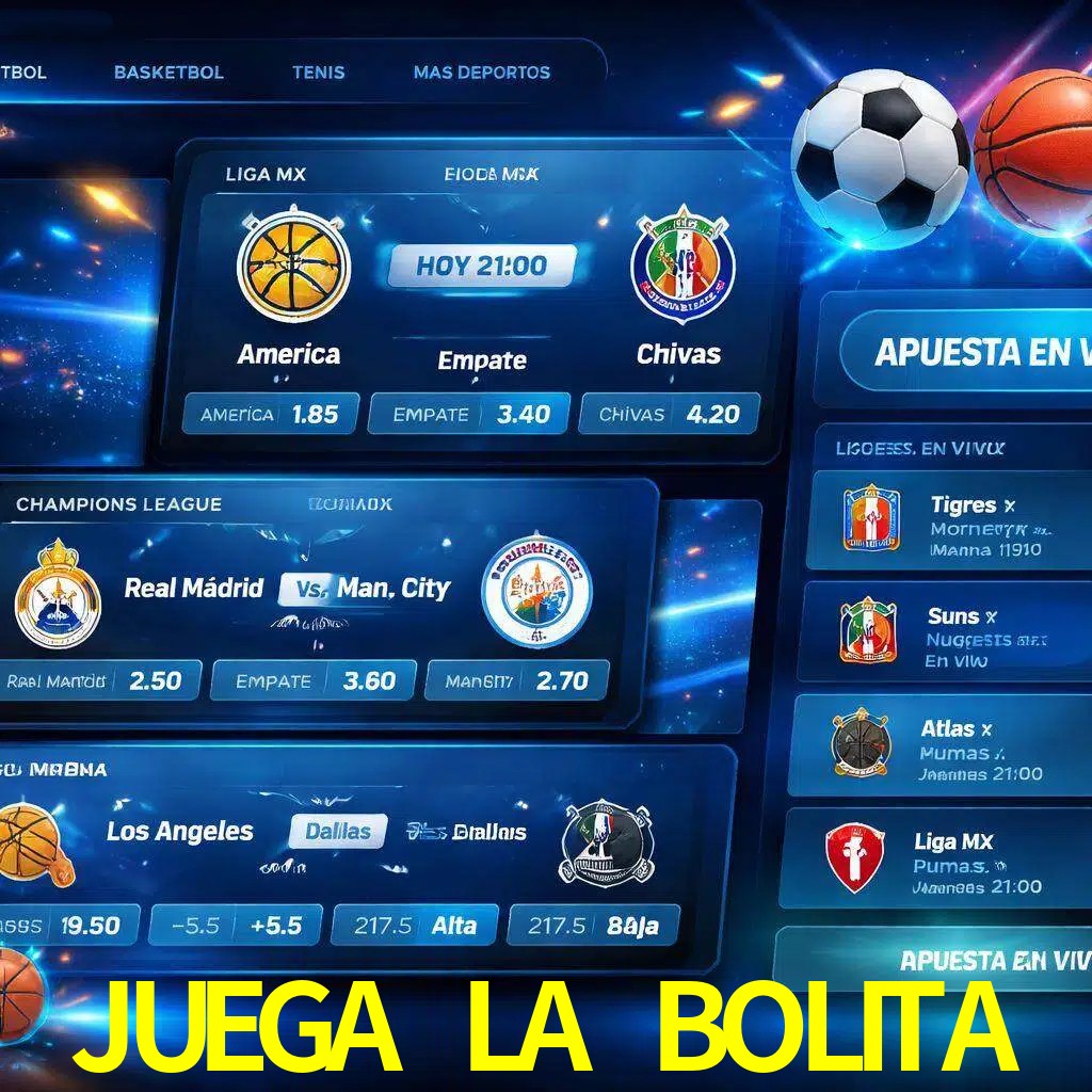 Mercados de apuestas deportivas JUEGA LA BOLITA para jugadores en México